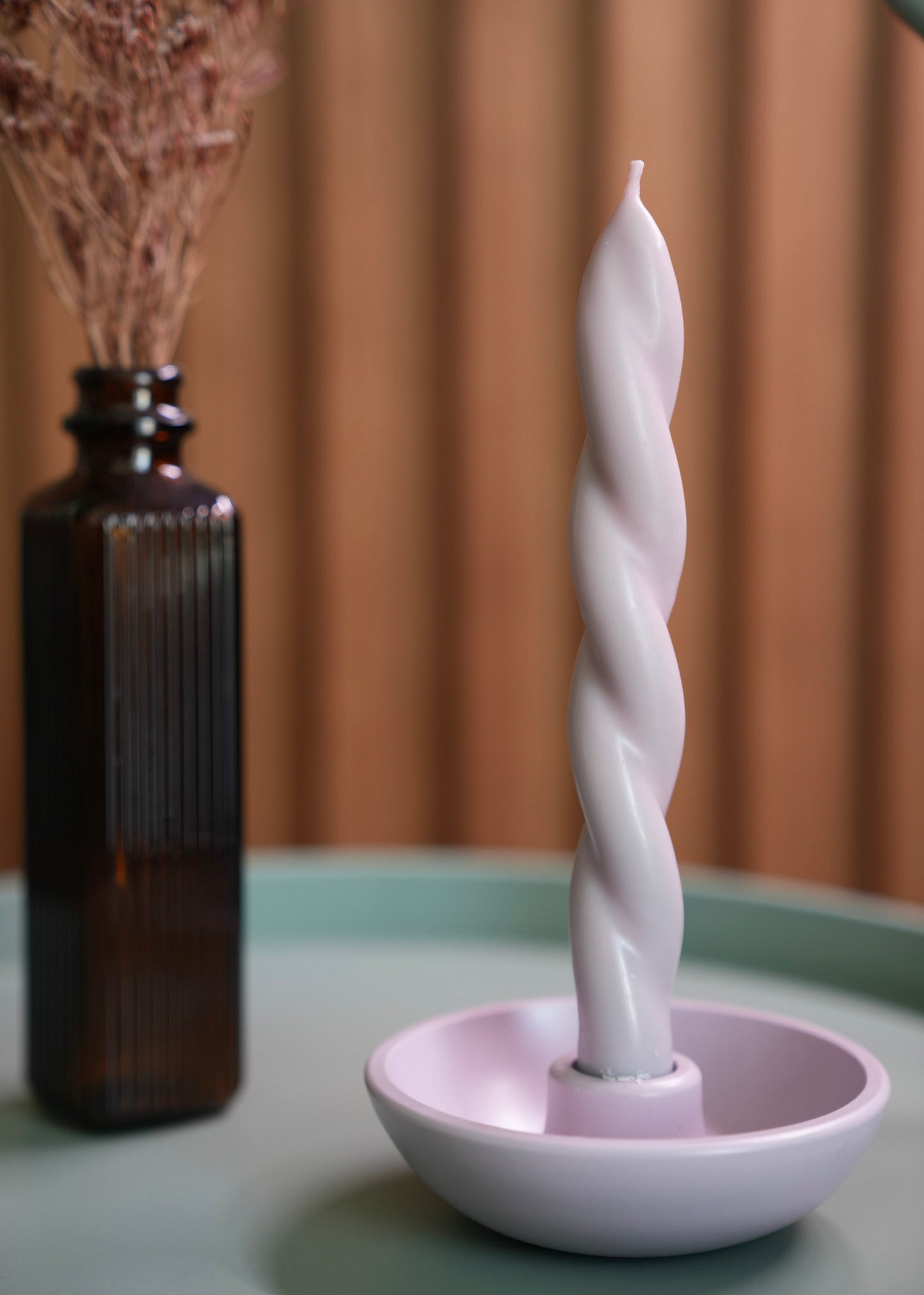 Vela Trama | Rosa Claro e Verde