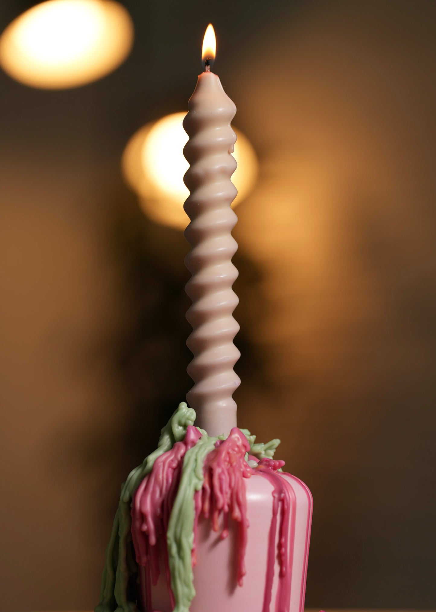 Vela ZigZag | Baunilha e Lilás