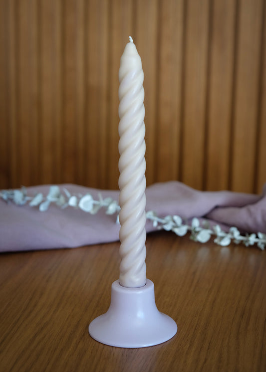 Vela Twist | Baunilha e Lilás